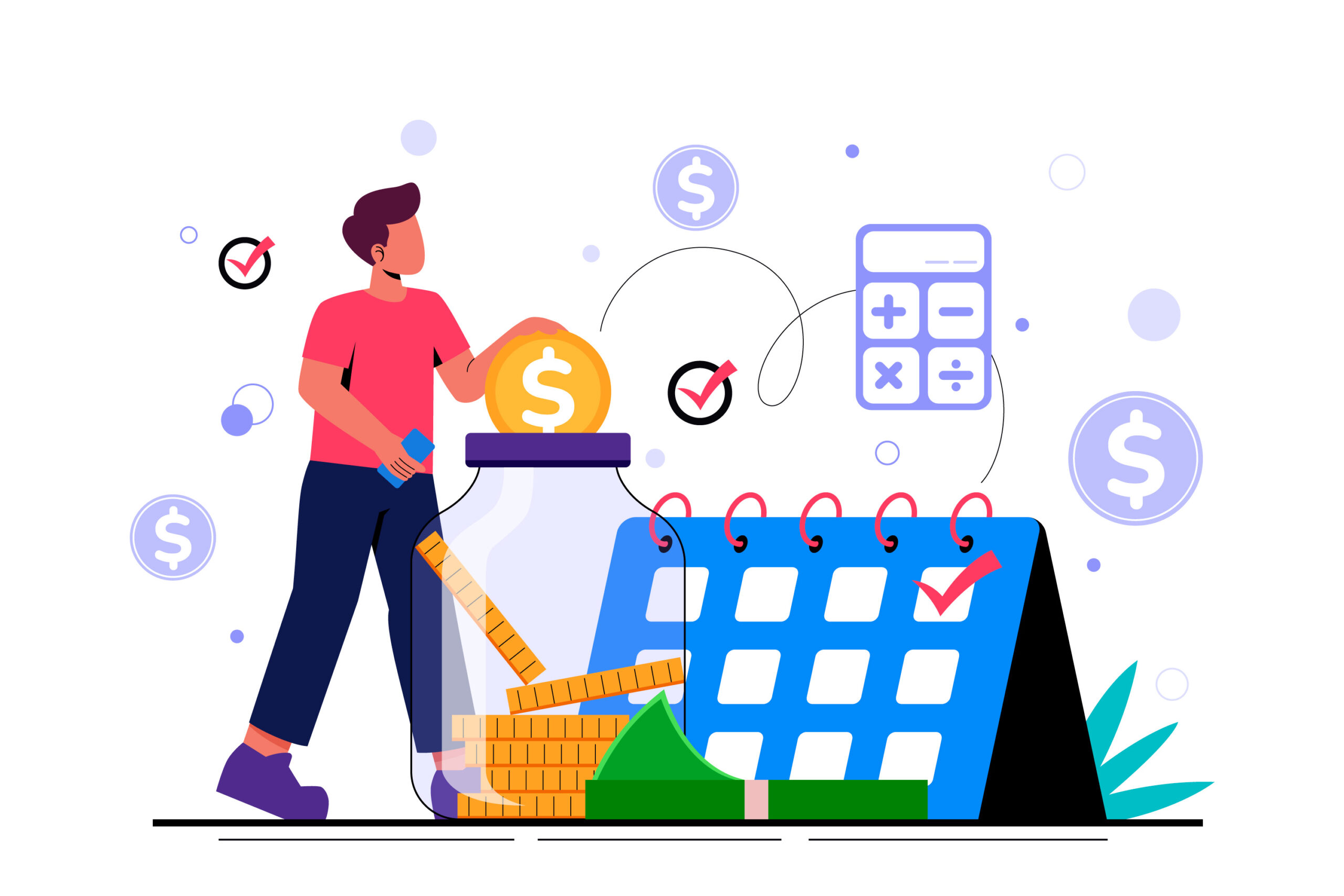 جدول مصروفاتك المتكررة تلقائيًا